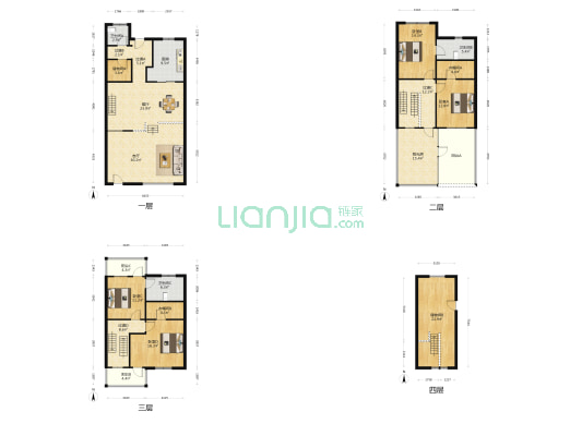巢nest 4室2厅3卫 202平方