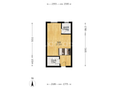 惠友旺角，带装修，家具家电都有，满五唯一，看房方便-涿州惠友旺角户型图