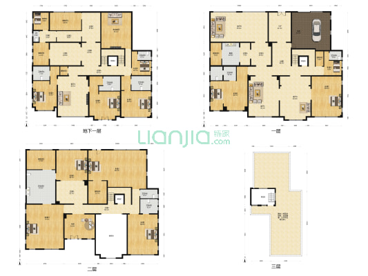珠江壹千栋 13室4厅10卫 546平方