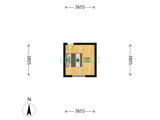湖心南路171号 1室0厅0卫 114平方