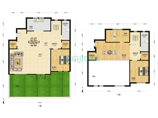 格调初晴 3室2厅2卫 235平方