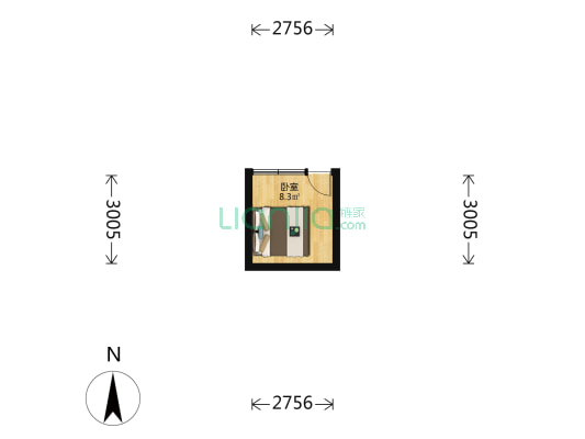 南河漕胡同 1室0厅0卫 11平方