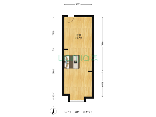 新力城 1室0厅0卫 54平方