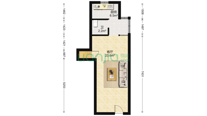 水曲弄二手房实景图