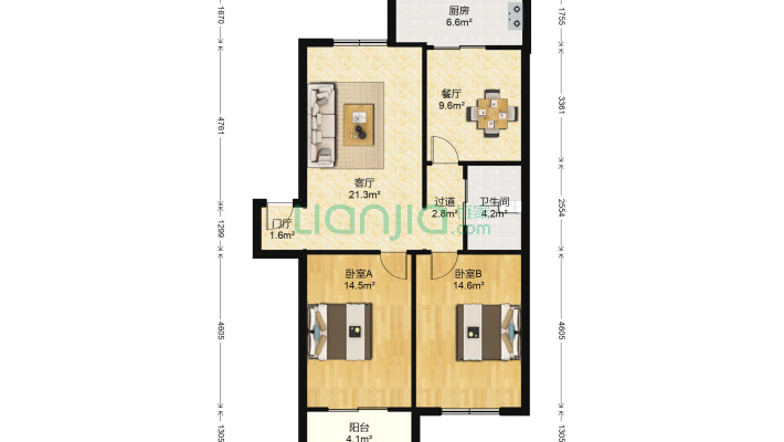 东海小区二手房实景图