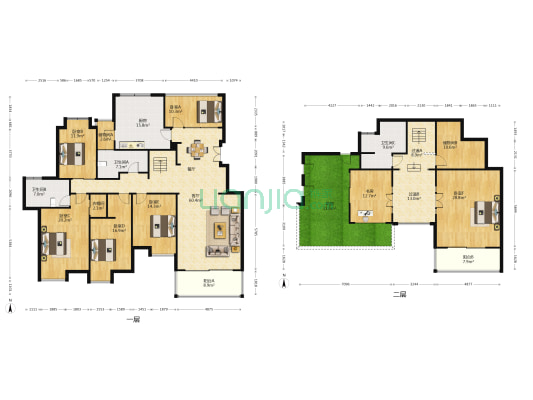 曲池坊 7室1厅3卫 205平方