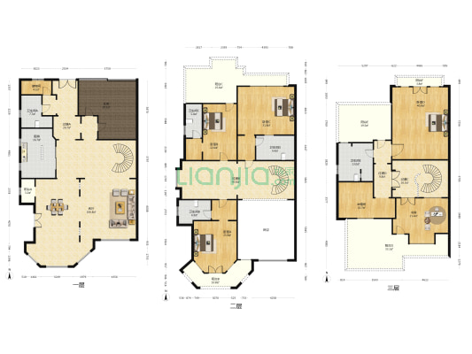 华侨花园荣锦园 5室1厅5卫 764平方