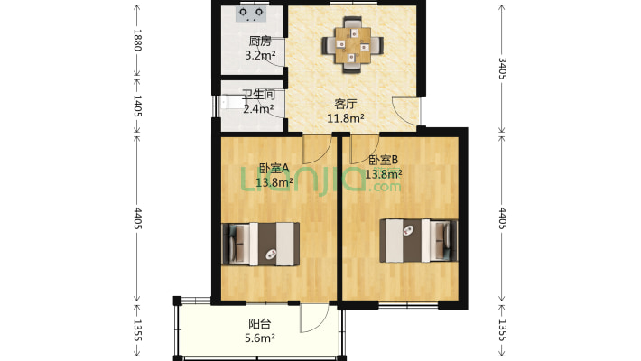 增力公司宿舍二手房实景图