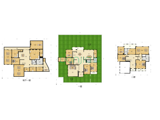 香山清琴山庄 12室3厅6卫 624平方