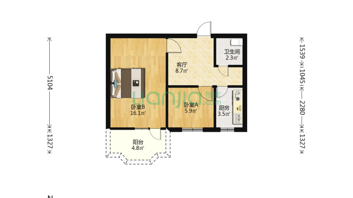 浦上小区B区二手房实景图