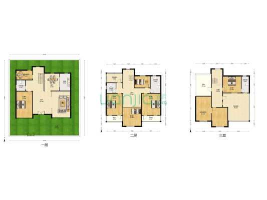 碧海花园 8室2厅4卫 304平方
