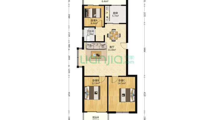 东南雅苑二手房实景图