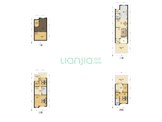 剑桥郡2.1期 5室2厅3卫 156平方