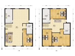 国富嘉园 4室2厅 南 北-涿州国富嘉园户型图
