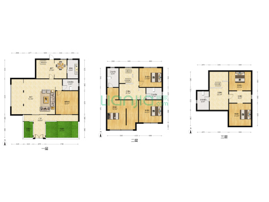 颜港街2区 5室2厅4卫 260平方
