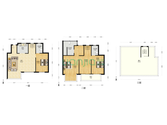 桃花园著宸院 4室1厅3卫 153平方