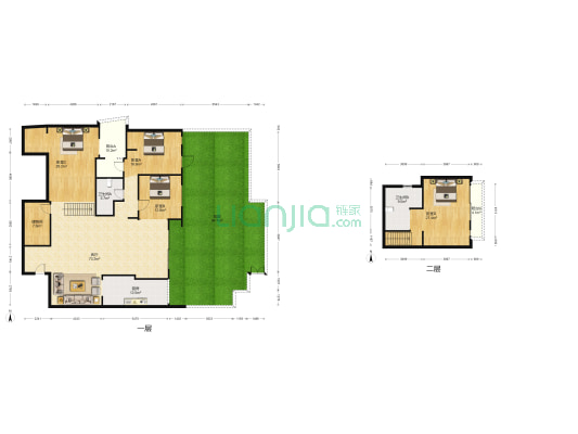 麓湖生态城香林堤 4室1厅2卫 201平方