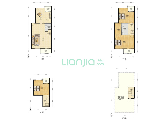 21世纪社区左岸三期 3室2厅2卫 202平方