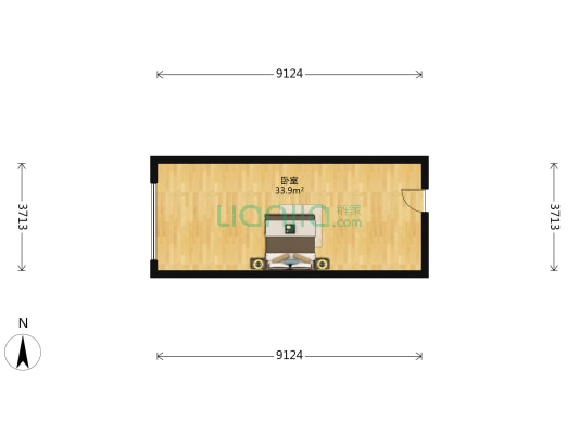 娄申商业广场 1室0厅0卫 62平方