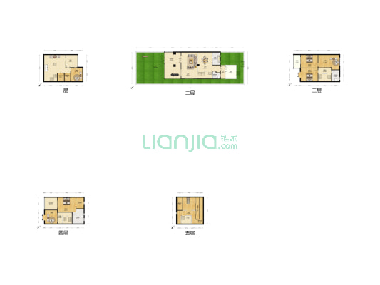 印象剑桥 6室2厅3卫 259平方