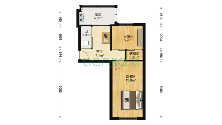 梨树社区二手房实景图