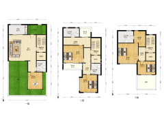 建发新中式联排别墅，自家小区和逛园区一样-苏州建发独墅湾户型图