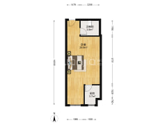 交通便利，配套齐全，宽敞明亮，精装修。-涿州弘德缘户型图