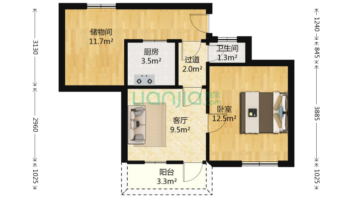 四道街40号二手房实景图