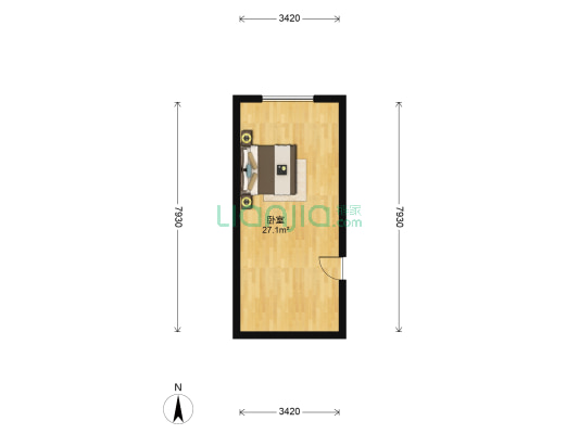 阳光天地 1室0厅0卫 41平方