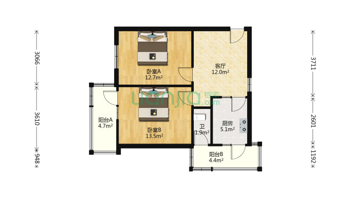 新河街二手房实景图