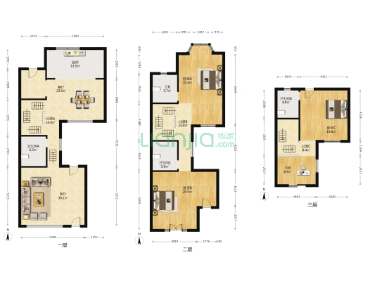 半岛华府 4室2厅4卫 346平方