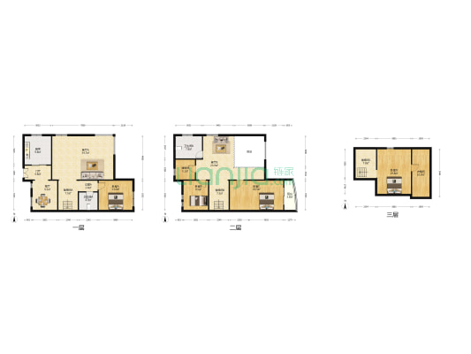 荣美御园 4室3厅2卫 200平方