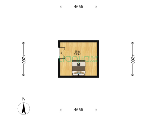 大沽南路 1室0厅0卫 34平方