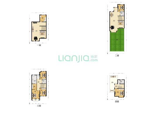 万通龙山逸墅 5室2厅4卫 320平方