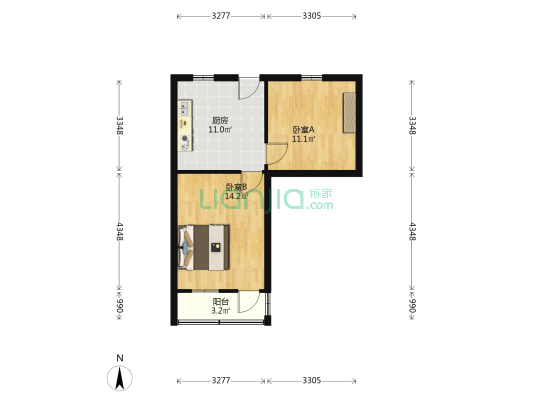 翠坊北街散盘 2室0厅0卫 50平方