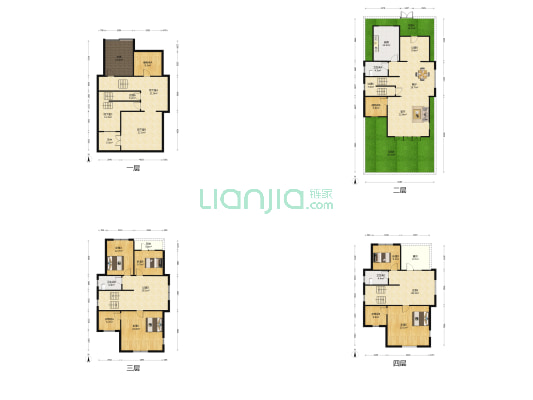 梧桐公馆 5室2厅3卫 570平方