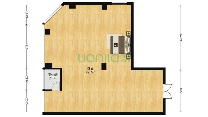 北部湾财经中心中央商务区CBD西二手房实景图