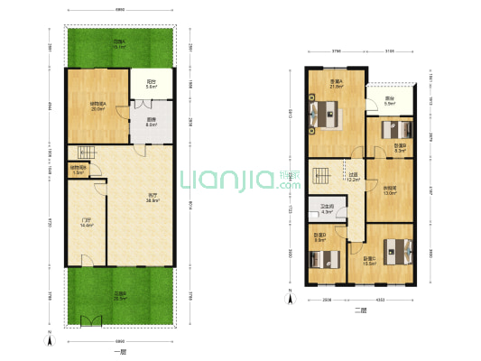 沈阳第一村 4室1厅1卫 168平方