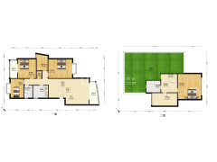 城市绿舟花园 4室2厅 东南-成都城市绿舟花园户型图