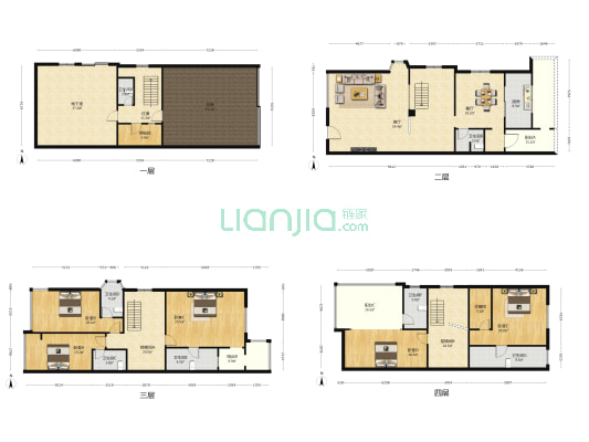 伯爵山 5室2厅7卫 344平方