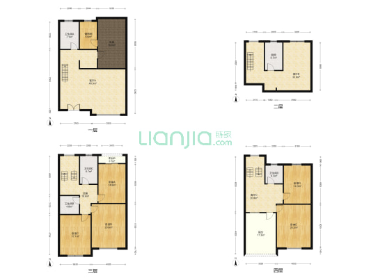 海枫苑 5室3厅4卫 243平方