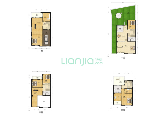 中海安德鲁斯庄园西区 8室2厅3卫 362平方