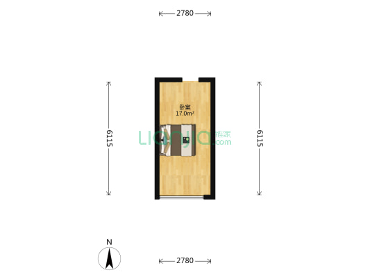 迪赛邻里 1室0厅0卫 27平方