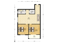 50年大产权  中间楼层  采光视野很好-涿州四季橙小区户型图