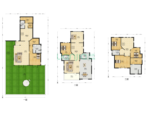 麓山国际悦林湖 6室3厅5卫 459平方