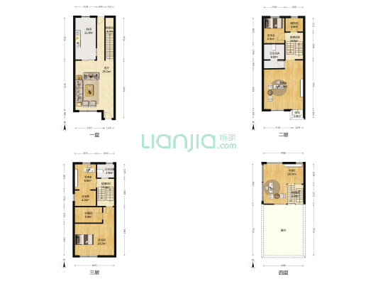 巨鹿路546弄 6室1厅2卫 158平方