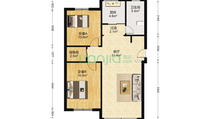康德居二手房实景图