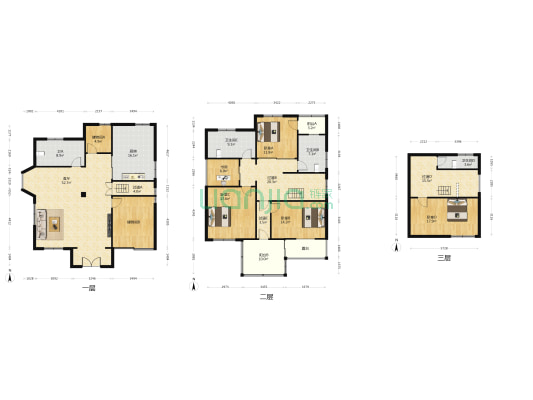 快乐新村 5室1厅4卫 291平方