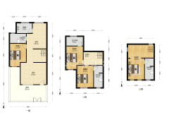 高尔夫联排别墅4A景区环境优美南北通透-涿州京都颐和城户型图