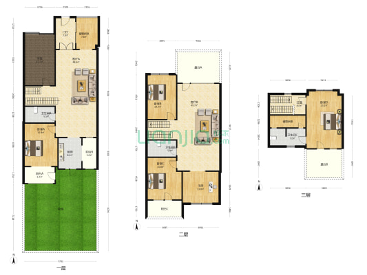 瑞丰花园 5室2厅3卫 233平方
